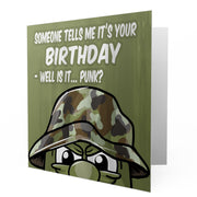 Someone tells me it's your birthday - well is it punk? - Greetings Cards