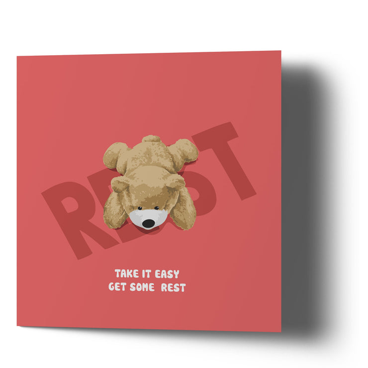 Get Some Rest - Bear Greetings Cards