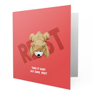 Get Some Rest - Bear Greetings Cards