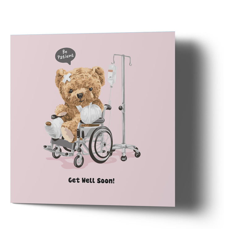 Get Well Soon- Bear Greetings Cards