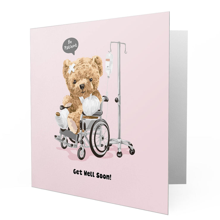 Get Well Soon- Bear Greetings Cards