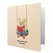 Happy Birthday Nerd - Bear Greetings Cards