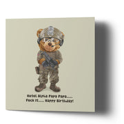 Hotel Alpha Papa Papa- Bear Greetings Cards