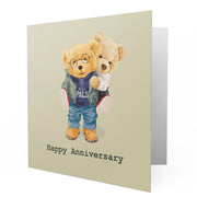 Happy Anniversary Best Pals - Bear Greetings Cards