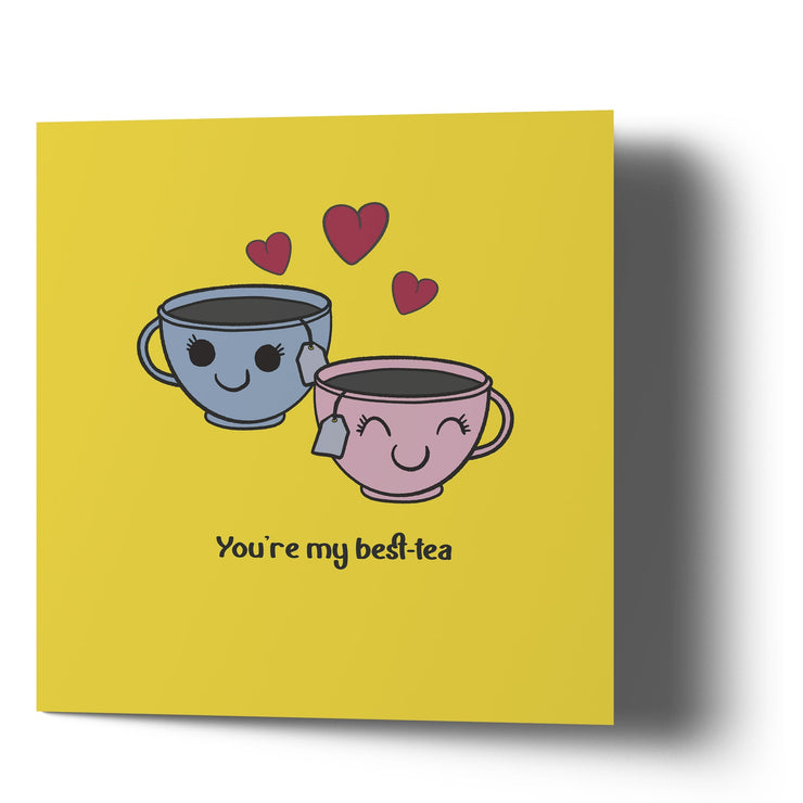 To My Best-Tea. - Greetings Cards