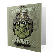 It's your birthday? - So what? - Greetings Cards