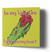 Valentine - I Give You My Heart - Greeting Card