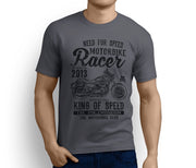 RH King Illustration For A Harley Davidson 1200 Custom Motorbike Fan T-shirt