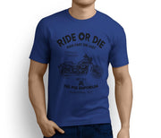 RH Ride Art Tee aimed at fans of Harley Davidson Low Rider Motorbike