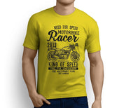 RH King Art Tee aimed at fans of Triumph Street Cup Motorbike