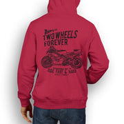 RH Illustration For A Suzuki RGV 250 Motorbike Fan Hoodie