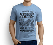 RH King Illustration For A Harley Davidson 1200 Custom Motorbike Fan T-shirt