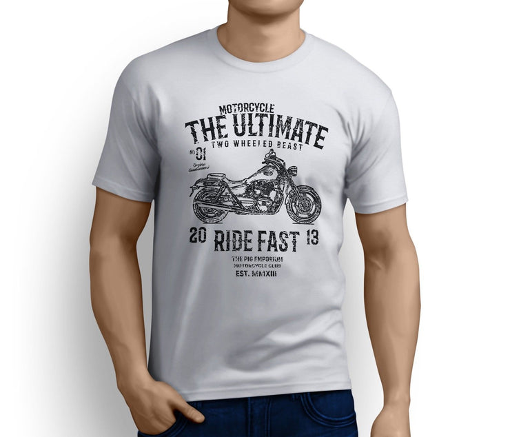 RH Ultimate Art Tee aimed at fans of Triumph Thunderbird Motorbike