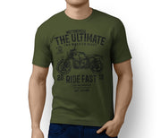 RH Ultimate Illustration For A BMW RNineT Scrambler Motorbike Fan T-shirt