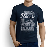 RH King Art Tee aimed at fans of Triumph Street Cup Motorbike