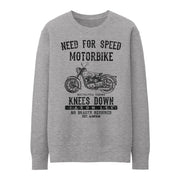 JL Speed Illustration for a BSA Golden Flash Motorbike fan Jumper