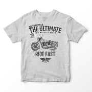 JL Ultimate Illustration for a BSA Golden Flash Motorbike fan T-shirt
