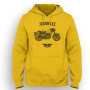 Jaxon Lee Art Hood aimed at fans of BSA Goldstar Motorbike