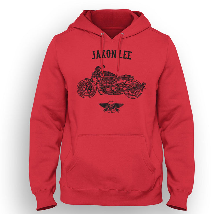 Jaxon Lee Art Hood aimed at fans of Harley Davidson Sportster S Motorbike