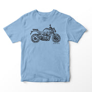JL Illustration For A Honda CB750 Hornet Motorbike Fan T-shirt