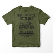 JL Speed Illustration for a Honda CB750 Hornet Motorbike fan T-shirt