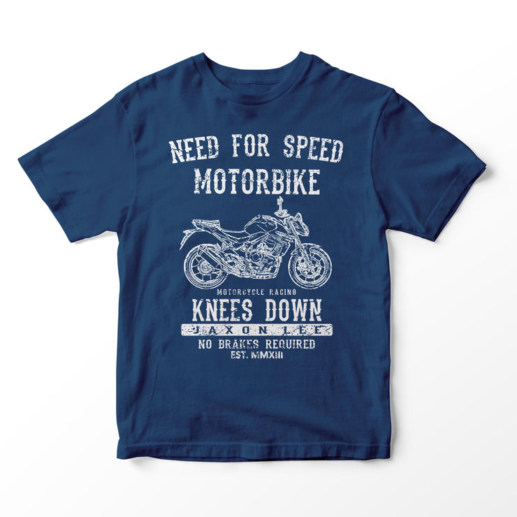 JL Speed Illustration for a Honda CB750 Hornet Motorbike fan T-shirt
