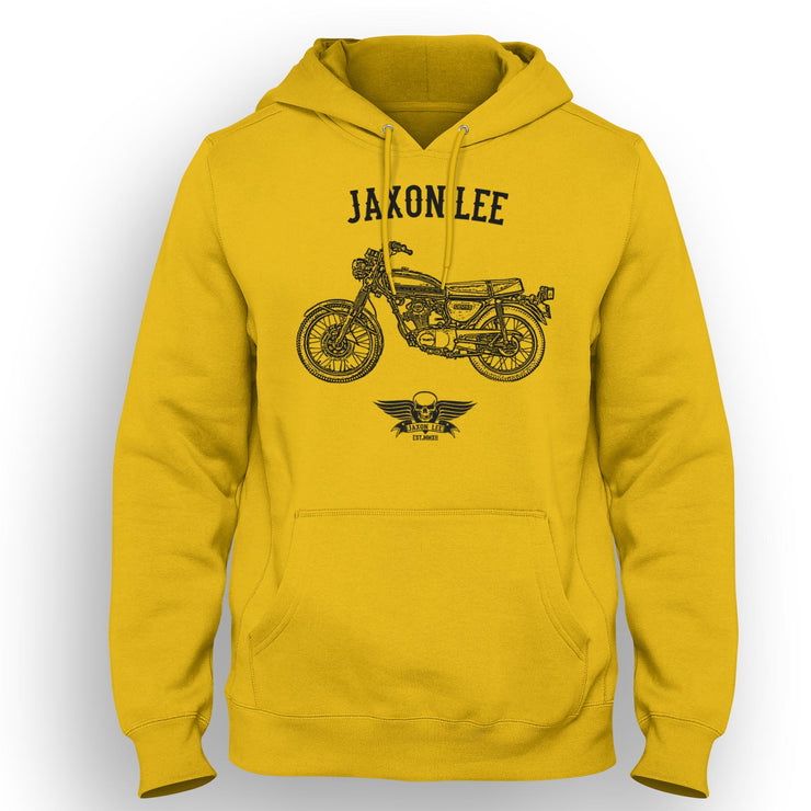 Jaxon Lee Art Hood aimed at fans of Honda CB125S Motorbike