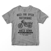 JL Speed Illustration for a Honda CB125S Motorbike fan T-shirt