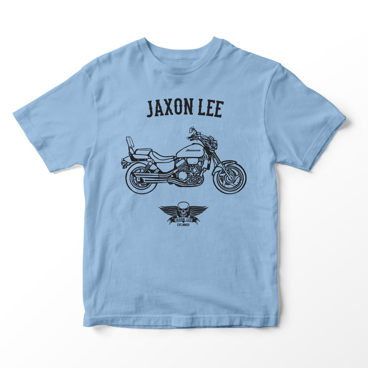 JL Basic Illustration for a Honda Magna VF750 Motorbike fan T-shirt