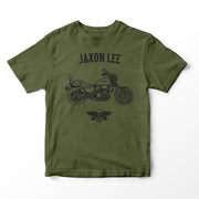 JL Basic Illustration for a Honda Magna VF750 Motorbike fan T-shirt