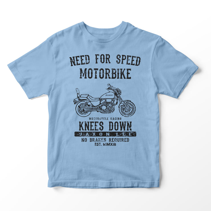 JL Speed Illustration for a Honda Magna VF750 Motorbike fan T-shirt