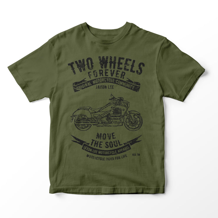 JL Soul Illustration for a Honda Valkyrie 2015 Motorbike fan T-shirt
