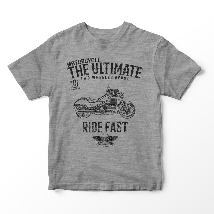 JL Ultimate Illustration for a Honda Valkyrie 2015 Motorbike fan T-shirt