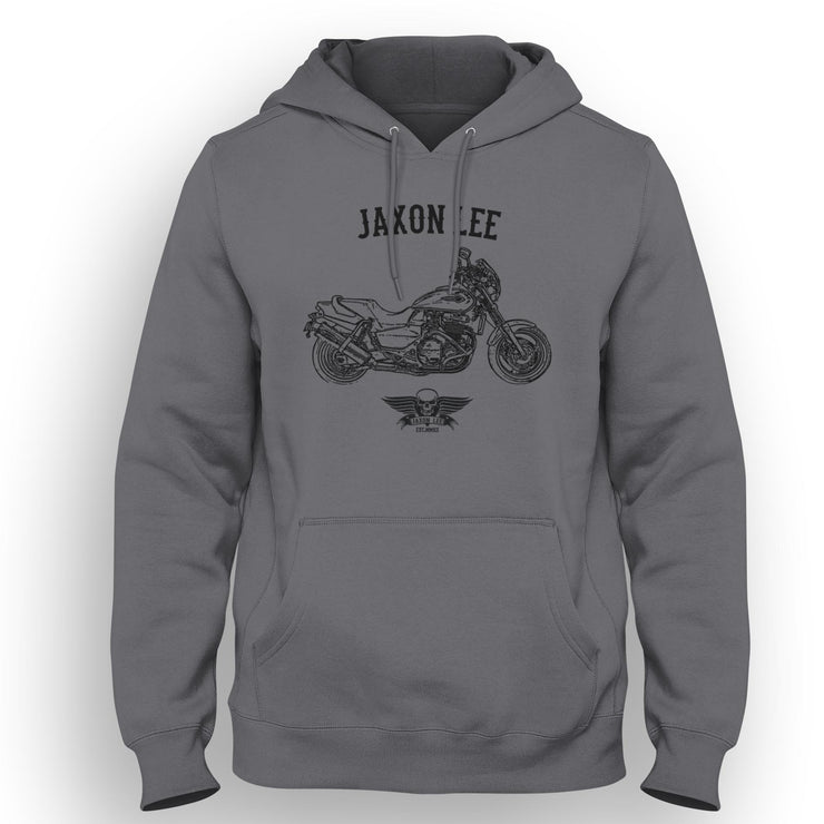 Jaxon Lee Art Hood aimed at fans of Honda X4 1997 Motorbike