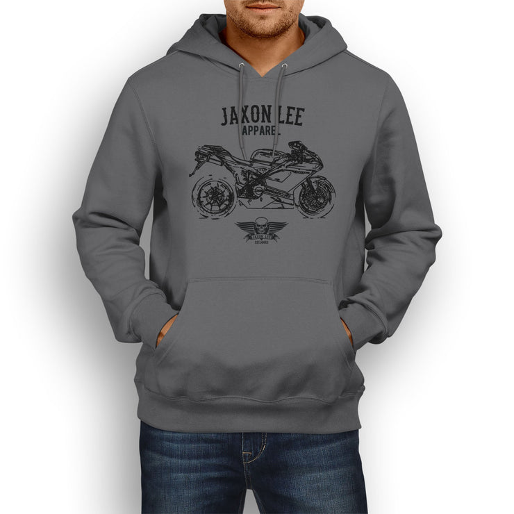 Jaxon Lee Illustration For A Ducati 848 EVO Corse SE Fan Hoodie