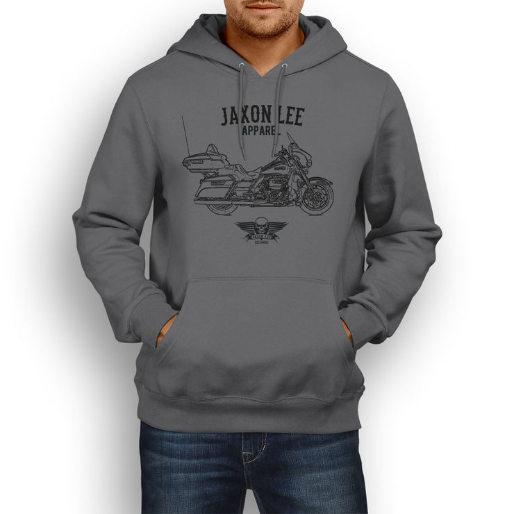 Jaxon Lee Harley Davidson Electra Glide Ultra Classic inspired Motorcycle Art Ho - Jaxon lee