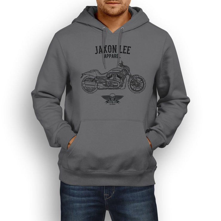 Jaxon Lee Art Hood aimed at fans of Harley Davidson Night Rod Special Motorbike