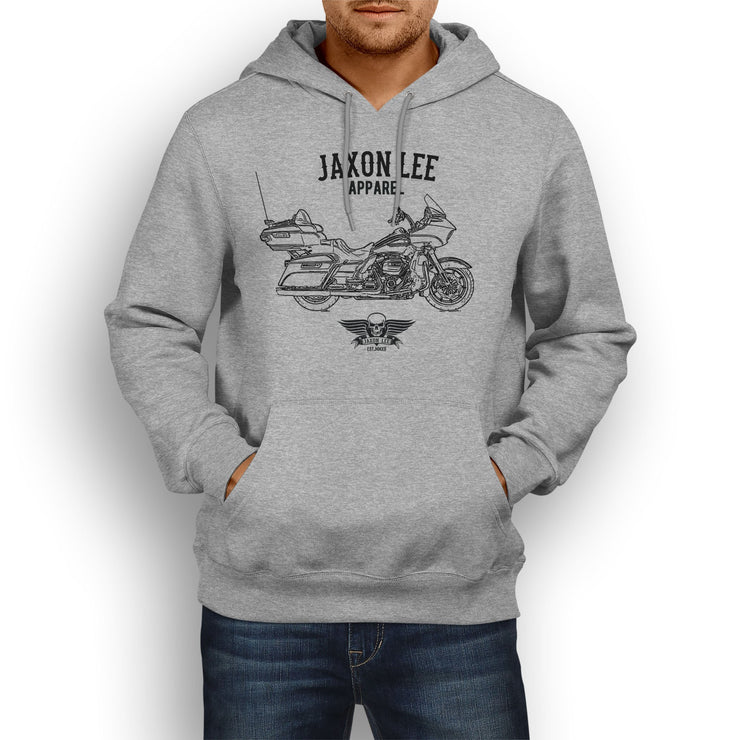 Jaxon Lee Art Hood aimed at fans of Harley Davidson Road Glide Ultra Motorbike