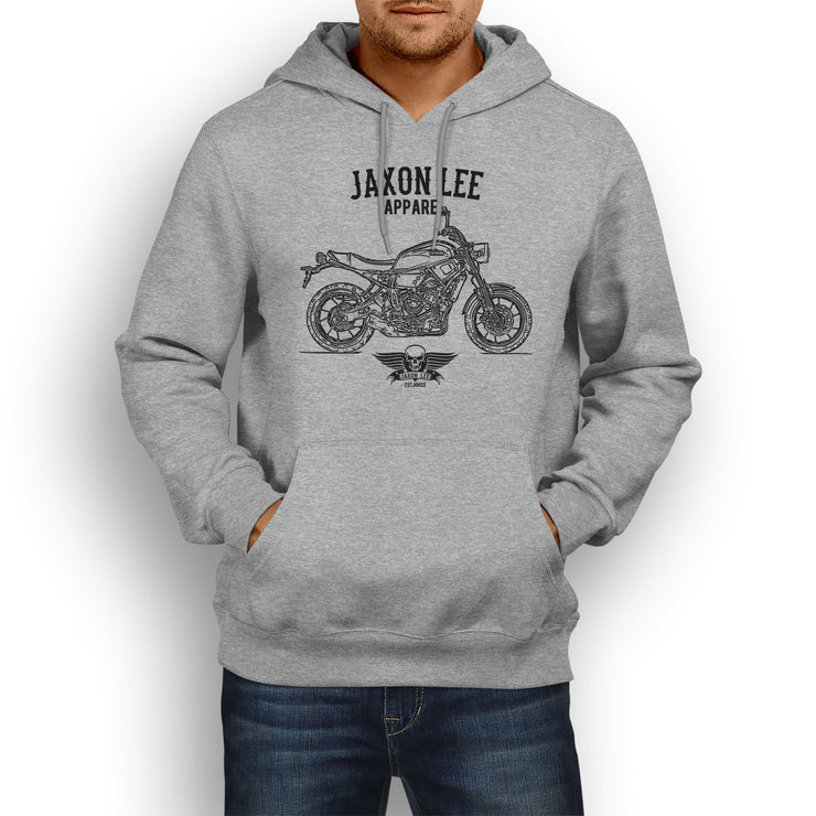 Jaxon Lee Yamaha XSR700 inspired Motorcycle Art Hoody - Jaxon lee
