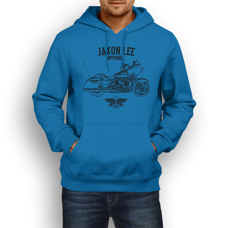 Jaxon Lee Art Hood aimed at fans of Harley Davidson Road Glide Special Motorbike
