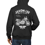 JL Ride Illustration For A BMW F800GS Adventure Motorbike Fan Hoodie