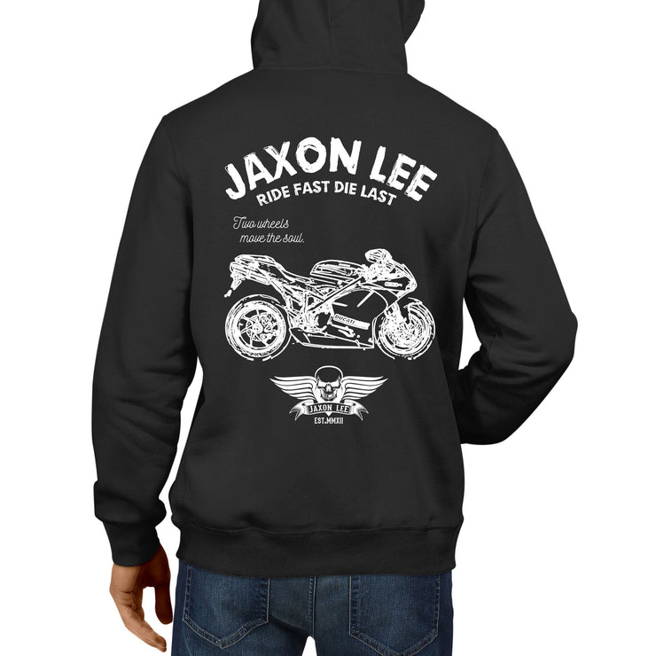 JL Ride Illustration For A Ducati 1198R Corse Special Edition Motorbike Fan Hood