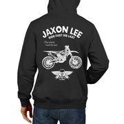 JL Ride illustration for a KTM 250 XC F Motorbike fan Hoodie