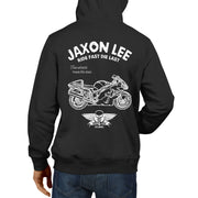 JL Ride Illustration For A Suzuki Hayabusa GSX 1300R Motorbike Fan Hoodie