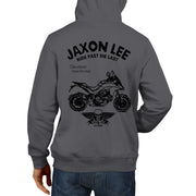 JL Ride Illustration For A Ducati Multistrada 1200S Motorbike Fan Hoodie