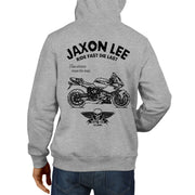 JL Ride Illustration For A BMW HP2 Sport Motorbike Fan Hoodie