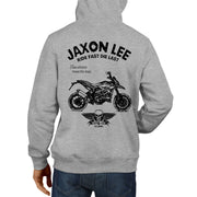 JL Ride Illustration For A Ducati Hypermotard 939SP Motorbike Fan Hoodie