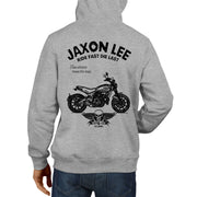 JL Ride Illustration For A Ducati Scrambler Icon Motorbike Fan Hoodie