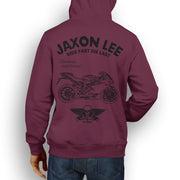 JL Ride Illustration For A MV Agusta F4 Motorbike Fan Hoodie