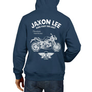 JL Ride Illustration For A Triumph Speed Triple R Motorbike Fan Hoodie